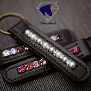 Serenity Pearl Beaded Keyring